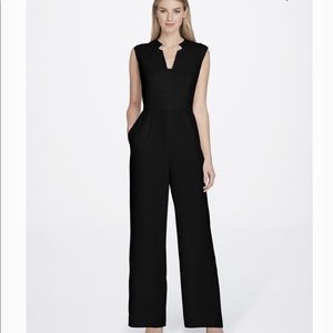 Tahari jumpsuit black